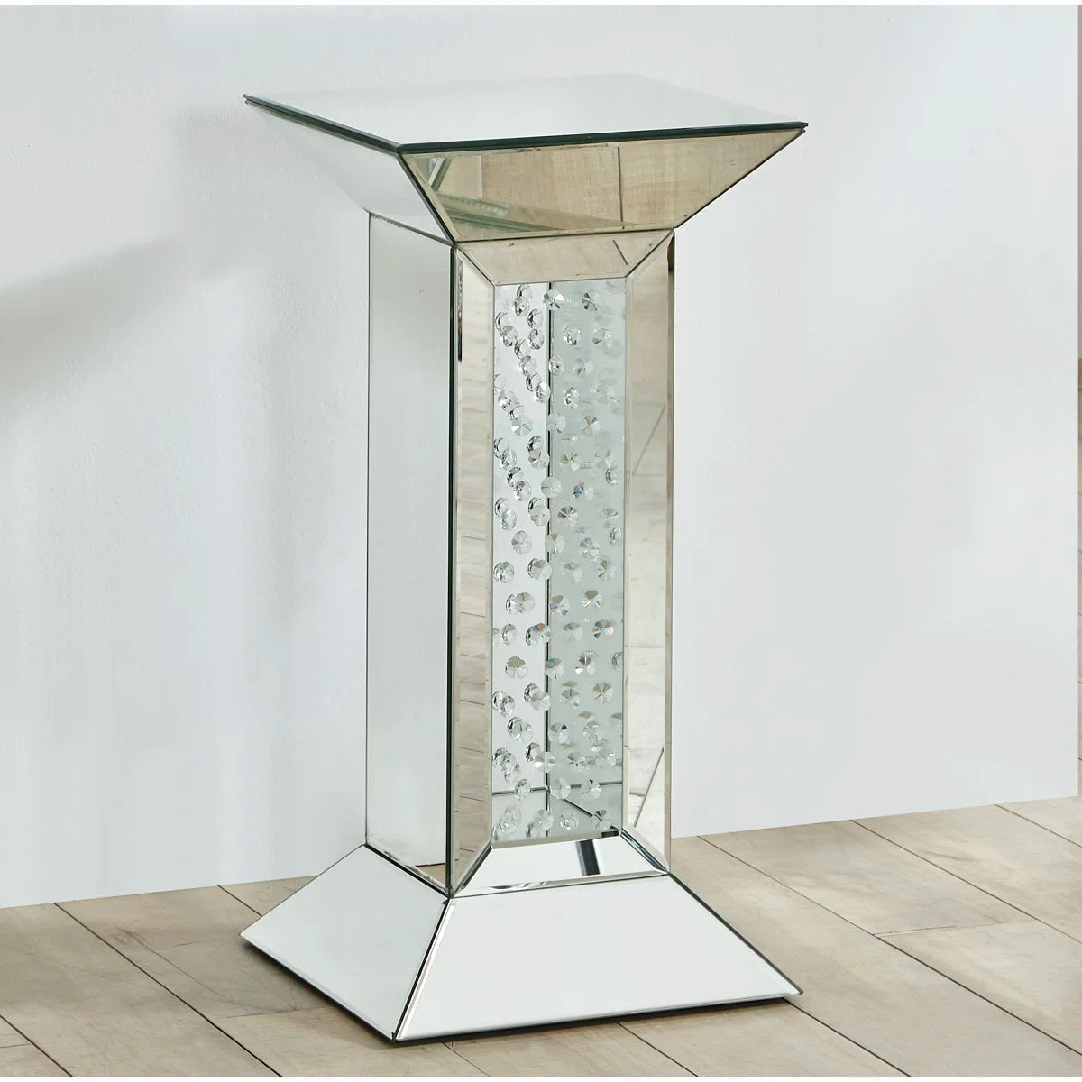 Stonebraker Glass Top End Table