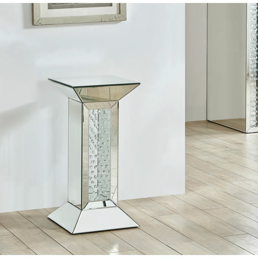 Stonebraker Glass Top End Table